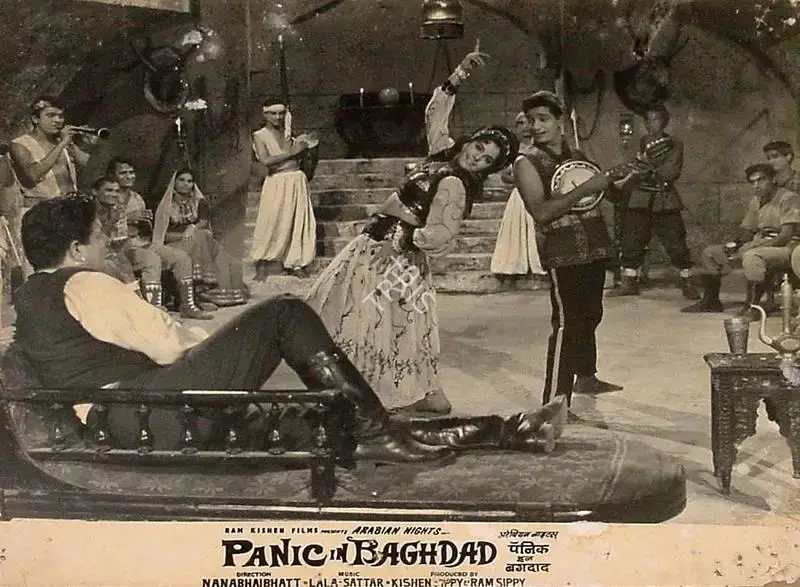 Kishen Sippy (Producer), Panic In Baghdad, 1967, Lobby Card