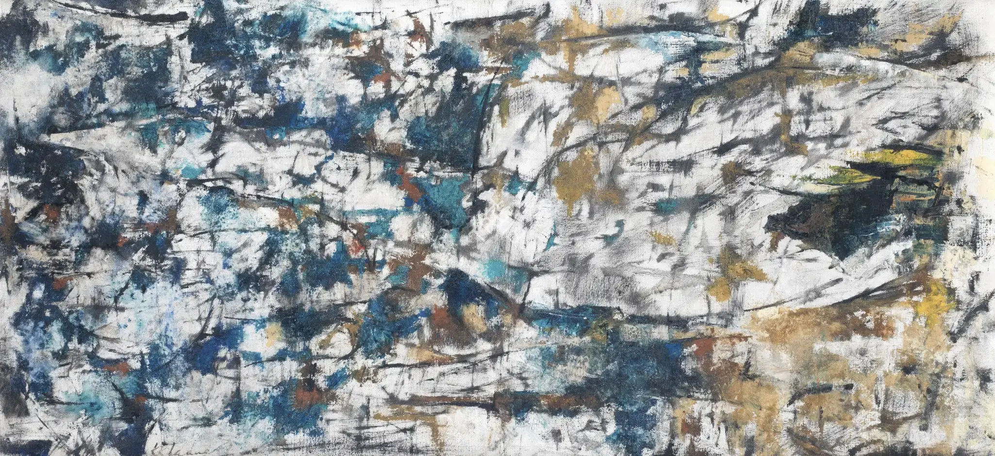 Krishen Khanna (Artist), Bird In Flight, 1959, Painting