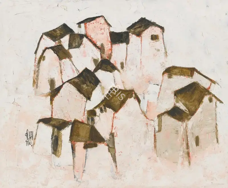 B. Prabha (Artist), Untitled, 1960, Painting