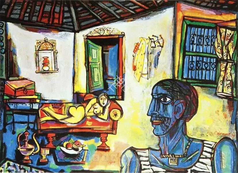 K. Laxma Goud (Artist), Untitled, 1979, Painting