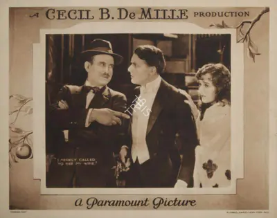 Cecil B. DeMille (Director), Forbidden Fruit, 1920, Lobby card
