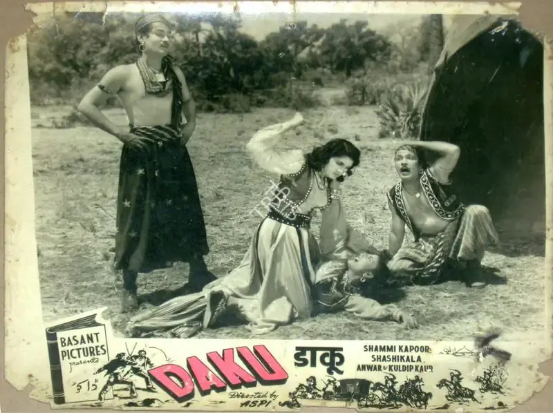 Aspi (Director), Daku, 1955, Lobby Card