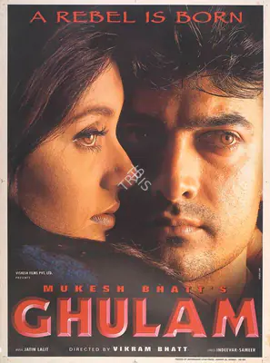 Mukesh Bhatt (Producer), Ghulam, 1998, Full Sheet Poster