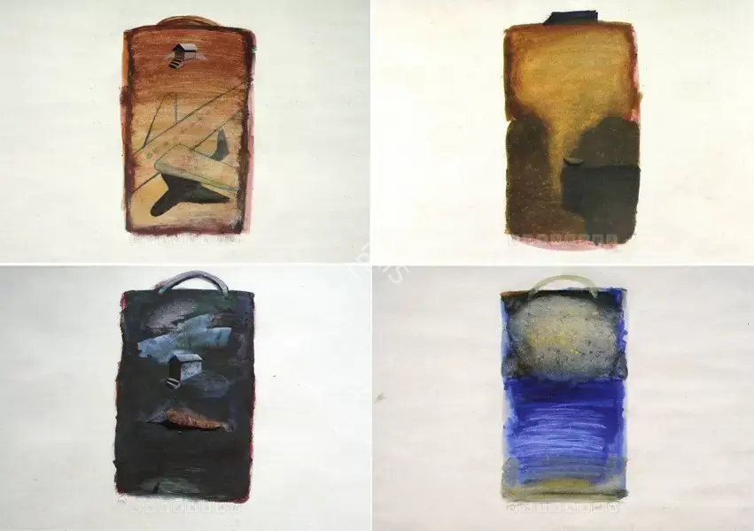 Sudarshan Shetty (Artist), Private Collection, 1996, Painting