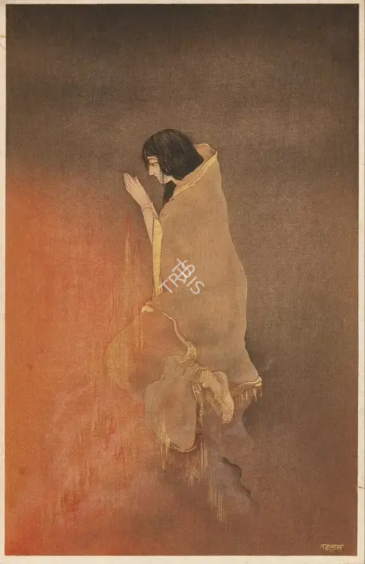 Bose, Nandalal (Artist). Sati, n.d. | Painting, 2024 · Pundole