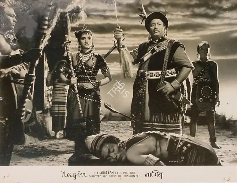 Nandlal Jashwantlal (Director), Nagin, 1954, Lobby Card