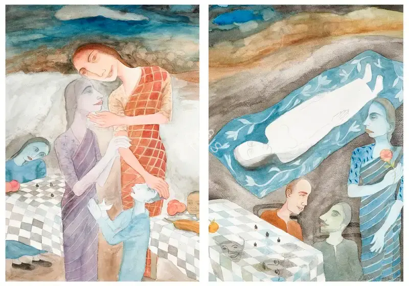 Lalitha Lajmi (Artist), Untitled, 1997, Painting