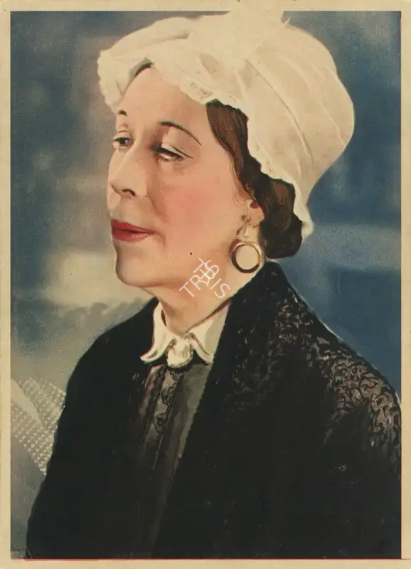 Nestle (Sponsor), Nestle (Sponsor), Stars of the Silver Screen: Edna May Oliver | Trading Card, 1930s, Trading Card