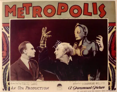 Karl Freund (Cinematographer), Metropolis, 1927, Lobby Card