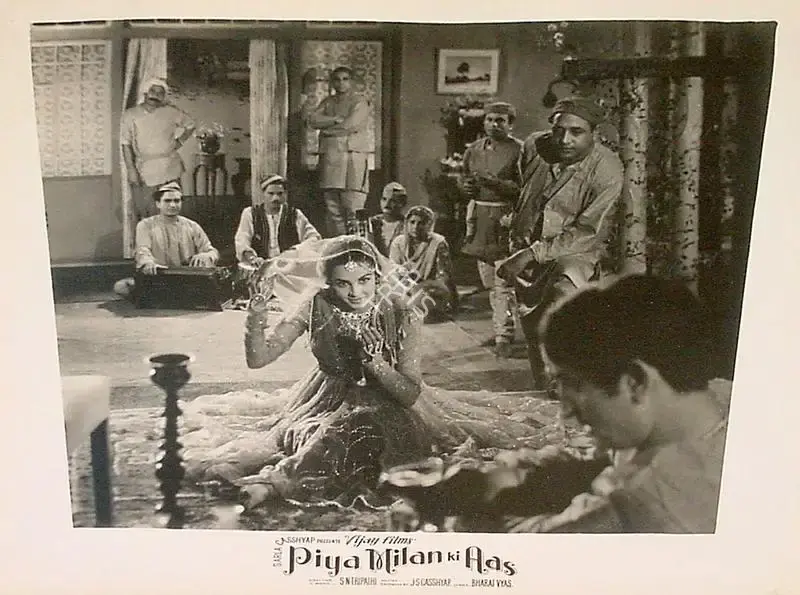 Russi Billimoria (Cinematographer), Piya Milan Ki Aas, 1961, Lobby Card