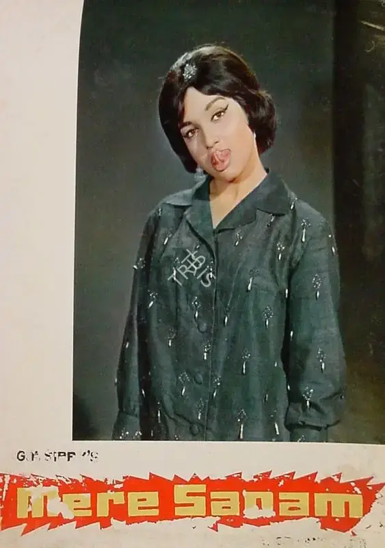 K. Vaikunth (Cinematographer), Mere Sanam, 1965, Lobby Card
