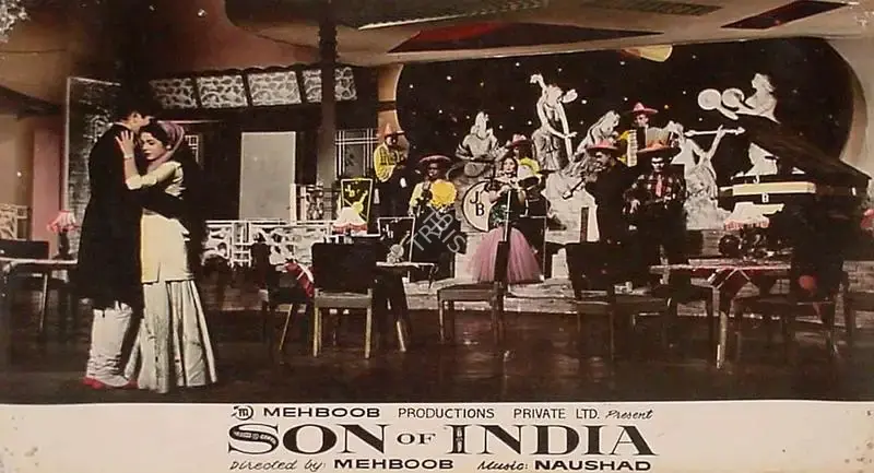 Mehboob (Producer), Son Of India, 1962, Lobby Card