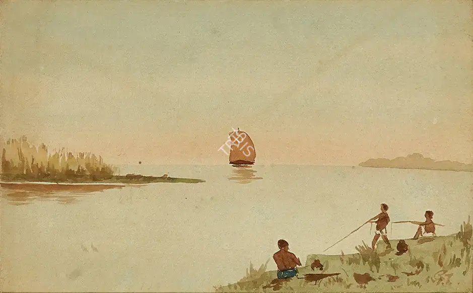 Gaganendranath Tagore (Artist), Untitled, 1929, Painting