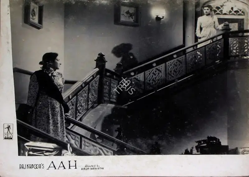 Jaywant Pathare (Cinematographer), Aah, 1953, Lobby Card