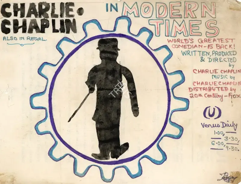 Ira H. Morgan (Cinematographer), Modern Times, 1936, Lobby Card