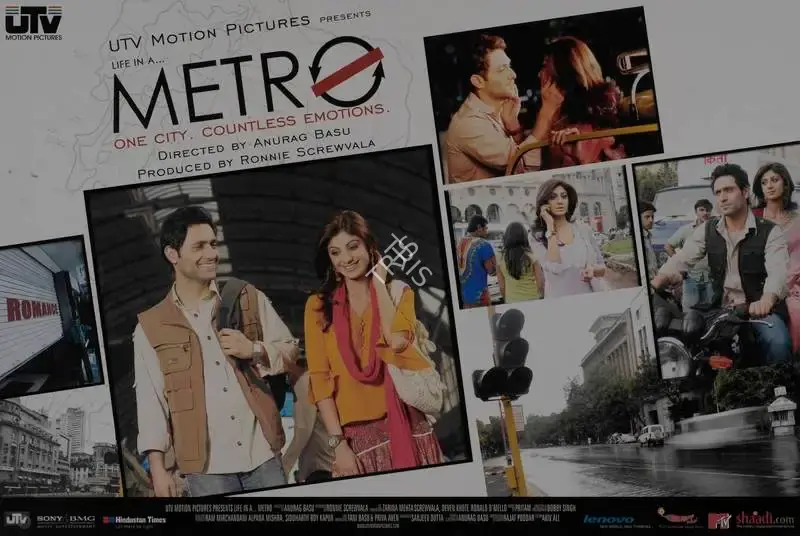 Ronnie Screwvala (Producer), Life In A Metro, 2007, Lobby Card