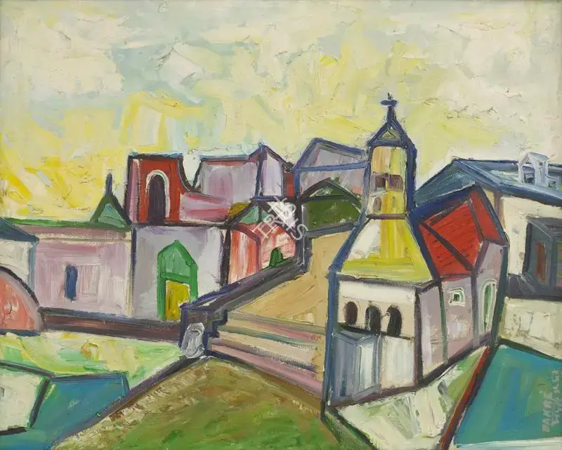 S.K. Bakre (Artist), Untitled, 1962, Painting
