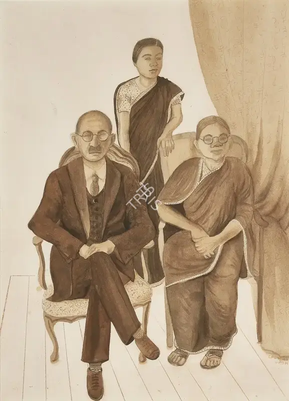Lalitha Lajmi (Artist), Untitled, Painting