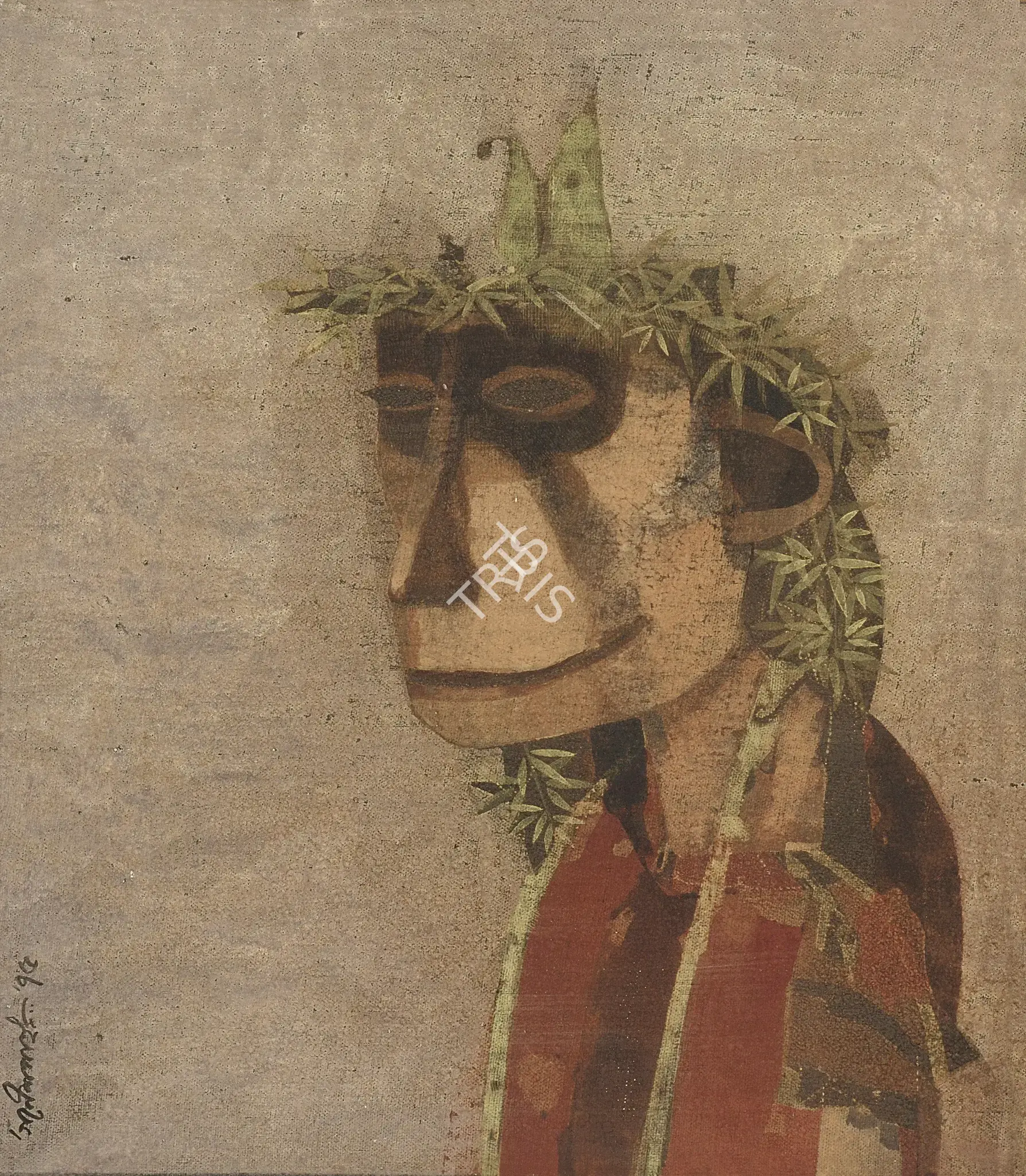 Ganesh Pyne (Artist), The Prince, 1975, Painting