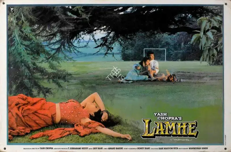 Manmohan Singh (Cinematographer), Lamhe, 1991, Lobby Card