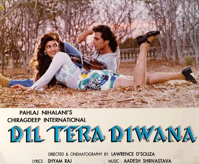 Pahlaj Nihalani (Producer), Dil Tera Diwana, 1996, Lobby Card