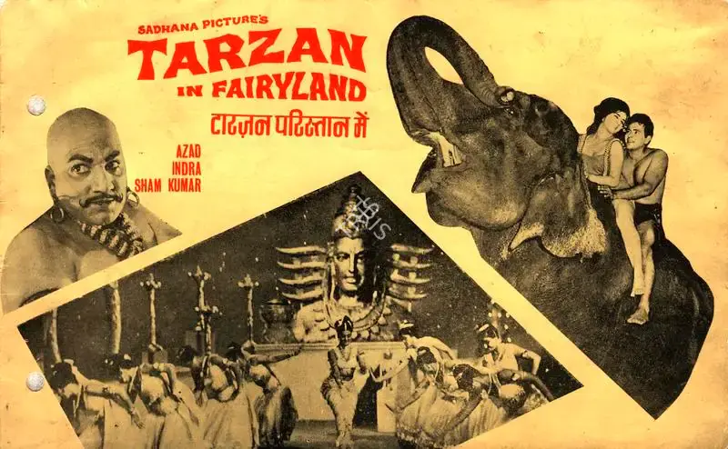 Jyoti G. Thakur (Producer), Tarzan Paristan Me, 1968, Song-Synopsis Booklet