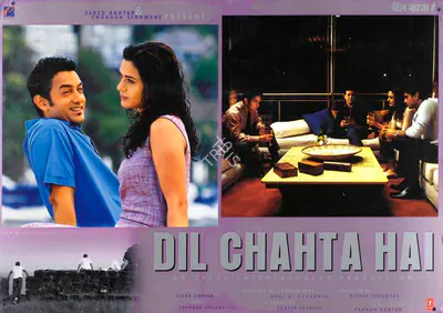 Farhan Akhtar (Producer), Dil Chahta Hai, 2001, Lobby Card