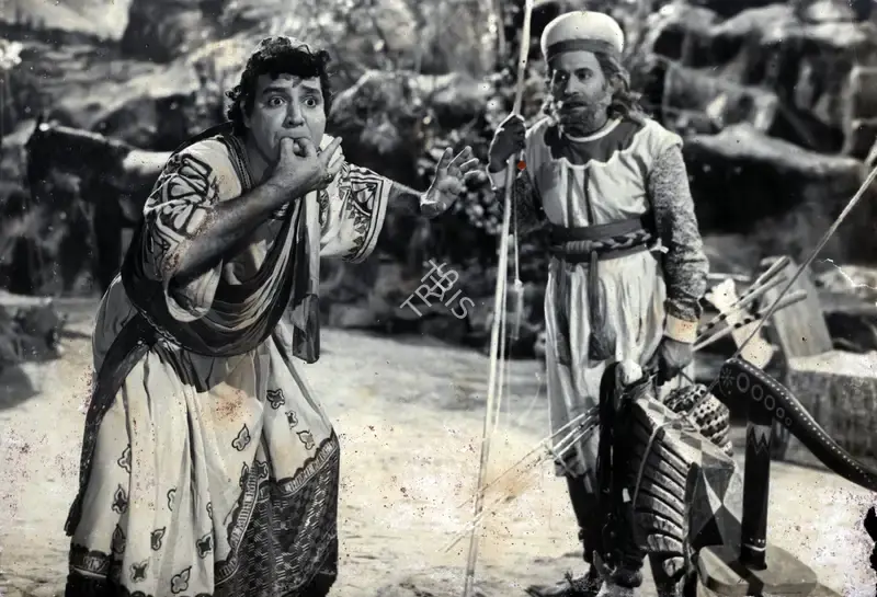 Sohrab Modi (Director), Nausherwan E Adil, 1957, Photographic Still