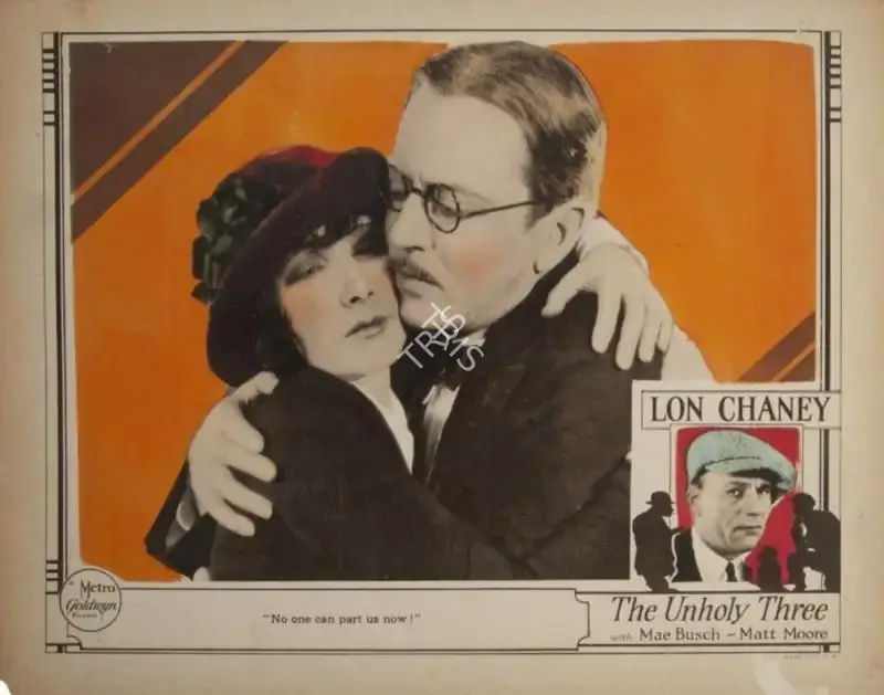 David Kesson (Cinematographer), The Unholy Three, 1925, Lobby Card