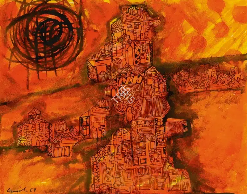 Avinash Chandra (Artist), Untitled, 1959, Painting