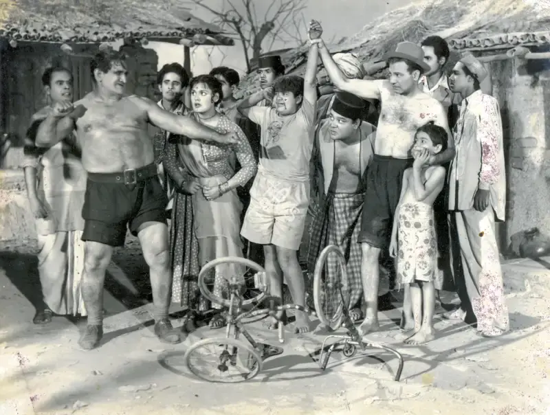 Khushi (Producer), Mastana, 1954, Photographic Still