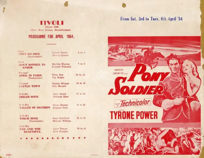 Joseph M. Newman (Director), Pony Soldier, 1952, Handbill