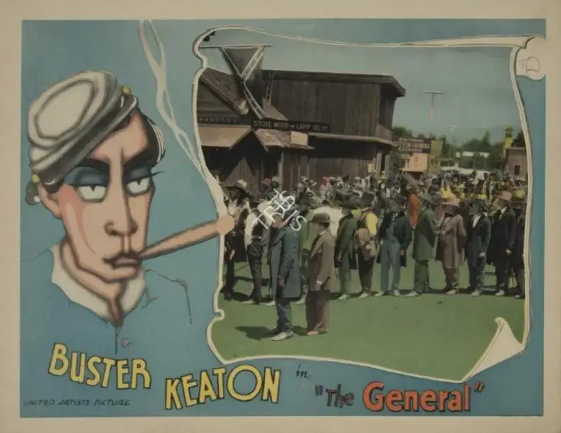 Clyde Bruckman (Director), The General, 1926, Lobby card