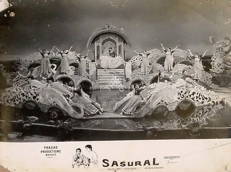 L.V. Prasad (Producer), Sasural, 1961, Lobby Card