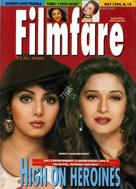 Khalid Mohamed (Editor), Filmfare, 1996, Magazine