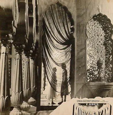 R.D. Mathur (Cinematographer), Mughal E Azam, 1960, Lobby Card