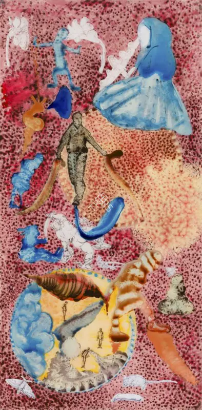 Nalini&nbsp;Malani (Artist), Nursery Tales, 2008, Painting