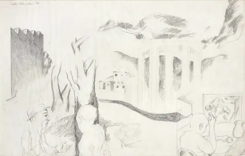 Sudhir Patwardhan (Artist), Untitled, 1994, Drawing