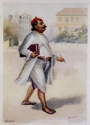 M.V. Dhurandhar (Artist), Marwari, 1905, Painting