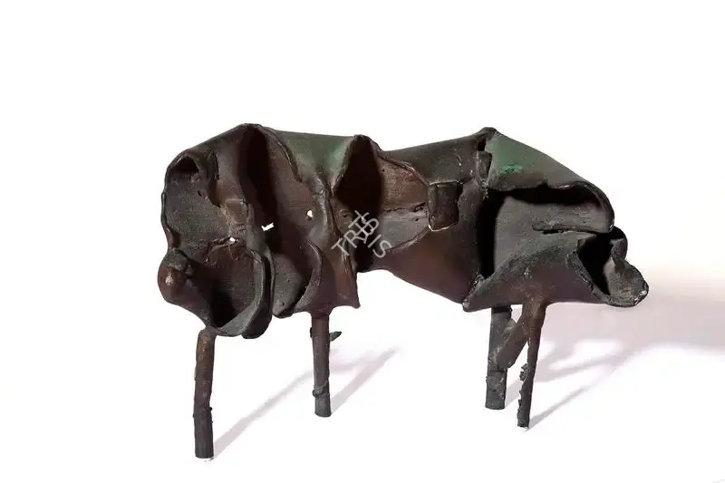 Somnath Hore (Artist), Bangladesh War - A Body Agonized/Wounds, 1972, Sculpture