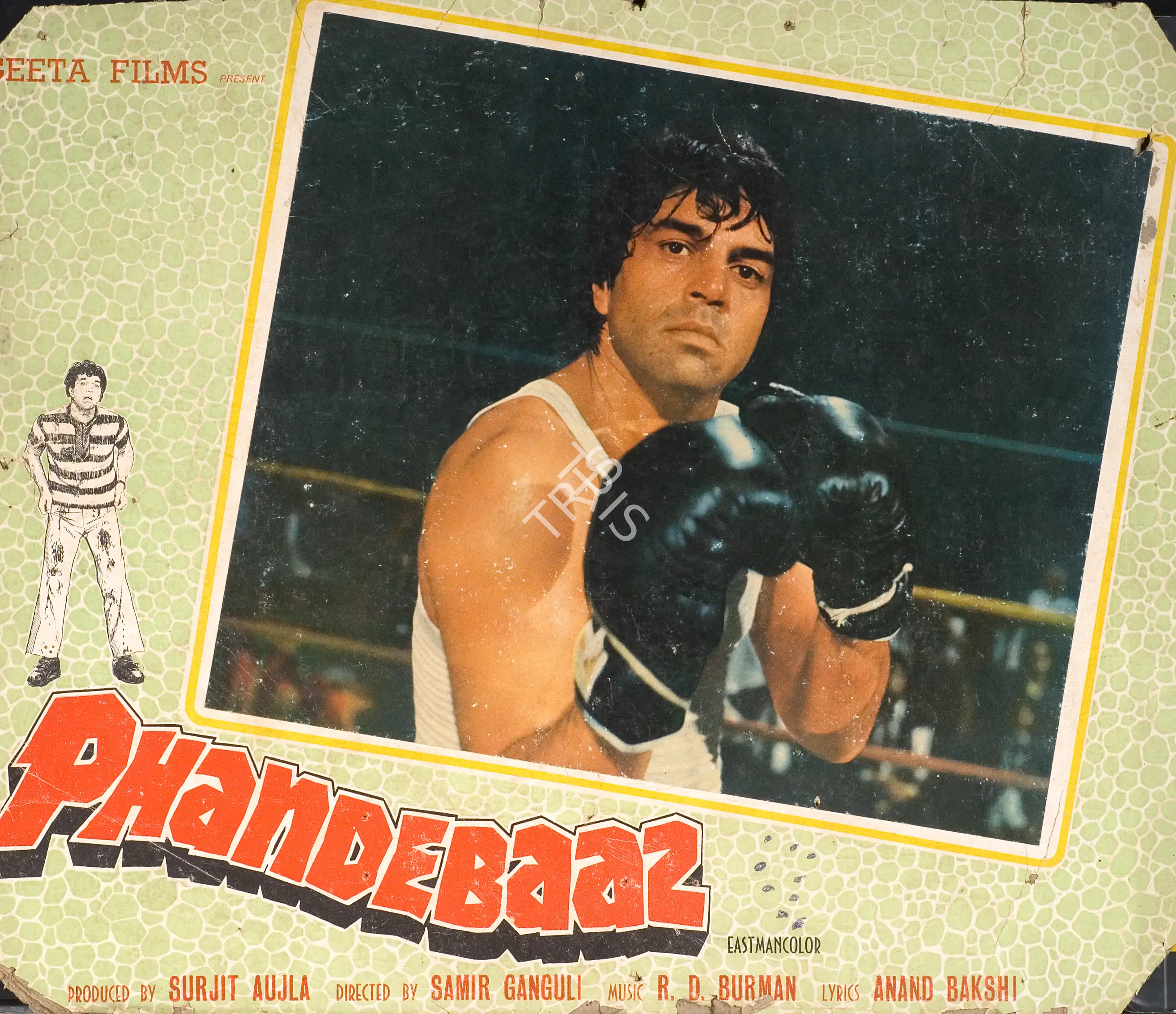 Surjit Aujla (Producer), Phandebaaz, 1978, Photographic Still Mounted on Lobby Card