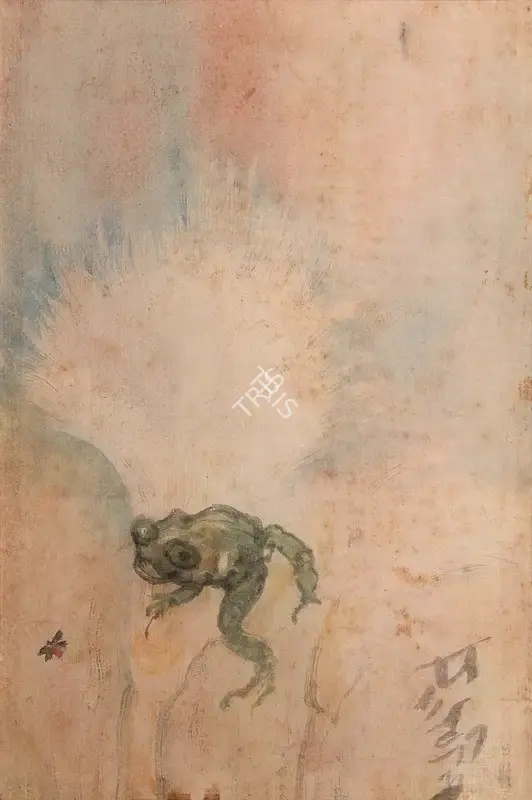 Tagore, Abanindranath (Artist). Brother Frog, Brother Mosquito, c.1945 | Painting, 2008 · Osian's