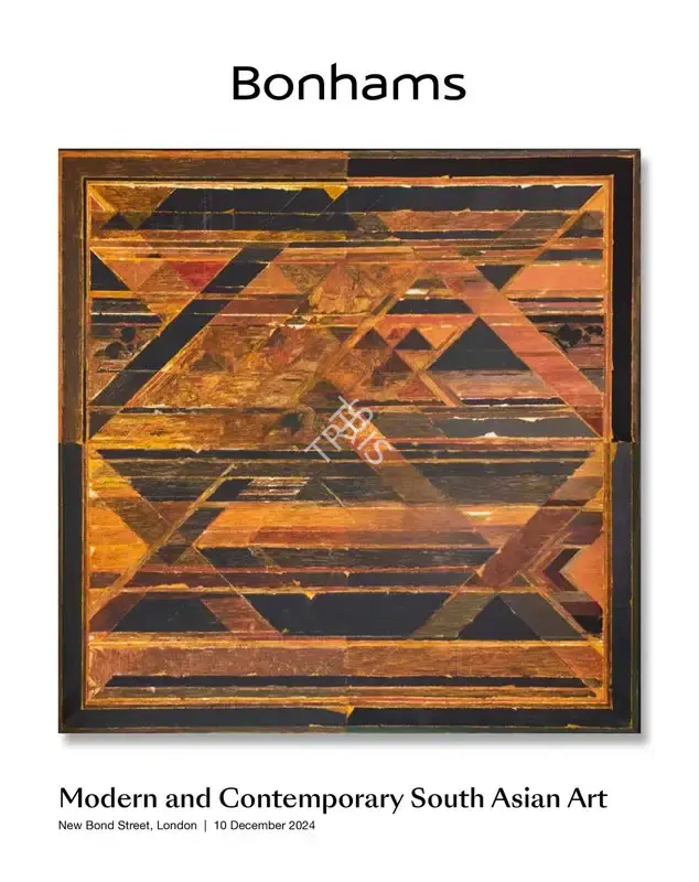Bonhams (Auction House), Modern and Contemporary South Asian Art, 2024, Auction Catalogue