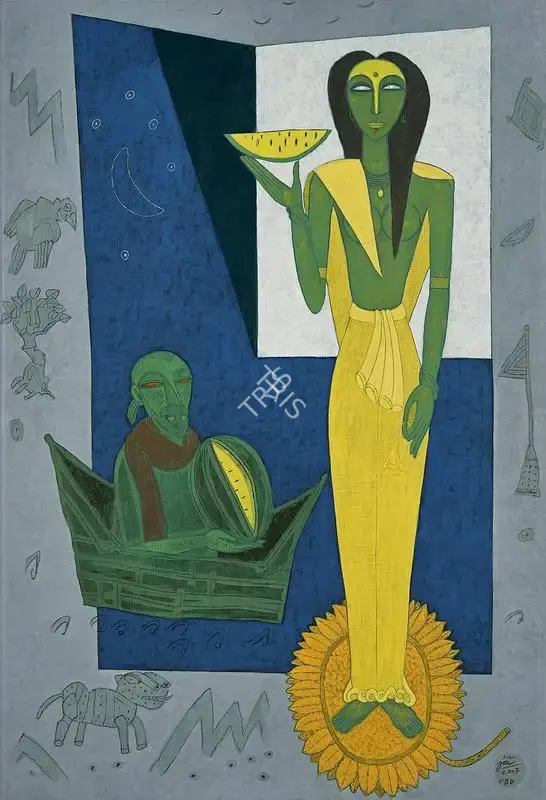 Jai Zharotia (Artist), Untitled, 2007, Painting