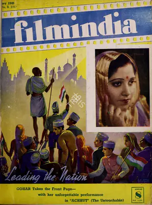 Baburao Patel (Editor), Filmindia, 1940, Magazine
