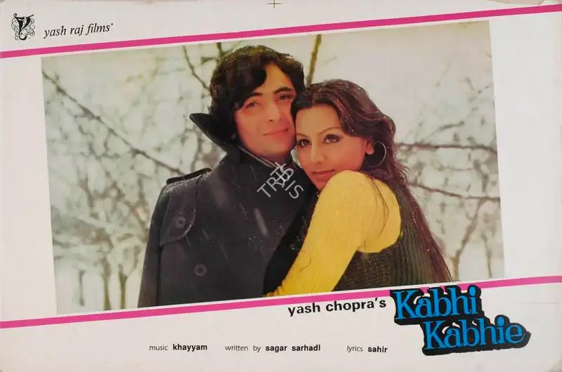 Romesh Bhalla (Cinematographer), Kabhi Kabhie, 1976, Lobby Card
