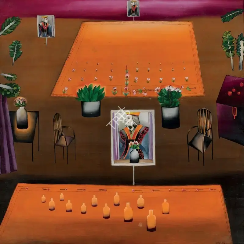 Arpita Singh (Artist), Untitled, 1971, Painting