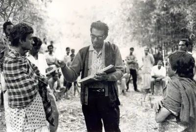 Nemai Ghosh (Still Photographer), Goopy Gyne Bagha Byne, 1969, Working Still