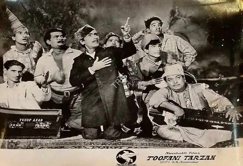 A.R. Zamindar (Producer), Toofani Tarzan, 1962, Lobby Card