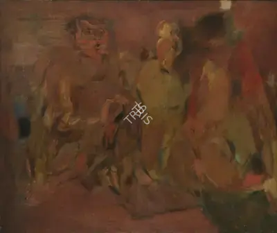 Tyeb Mehta (Artist), Untitled, 1966, Painting